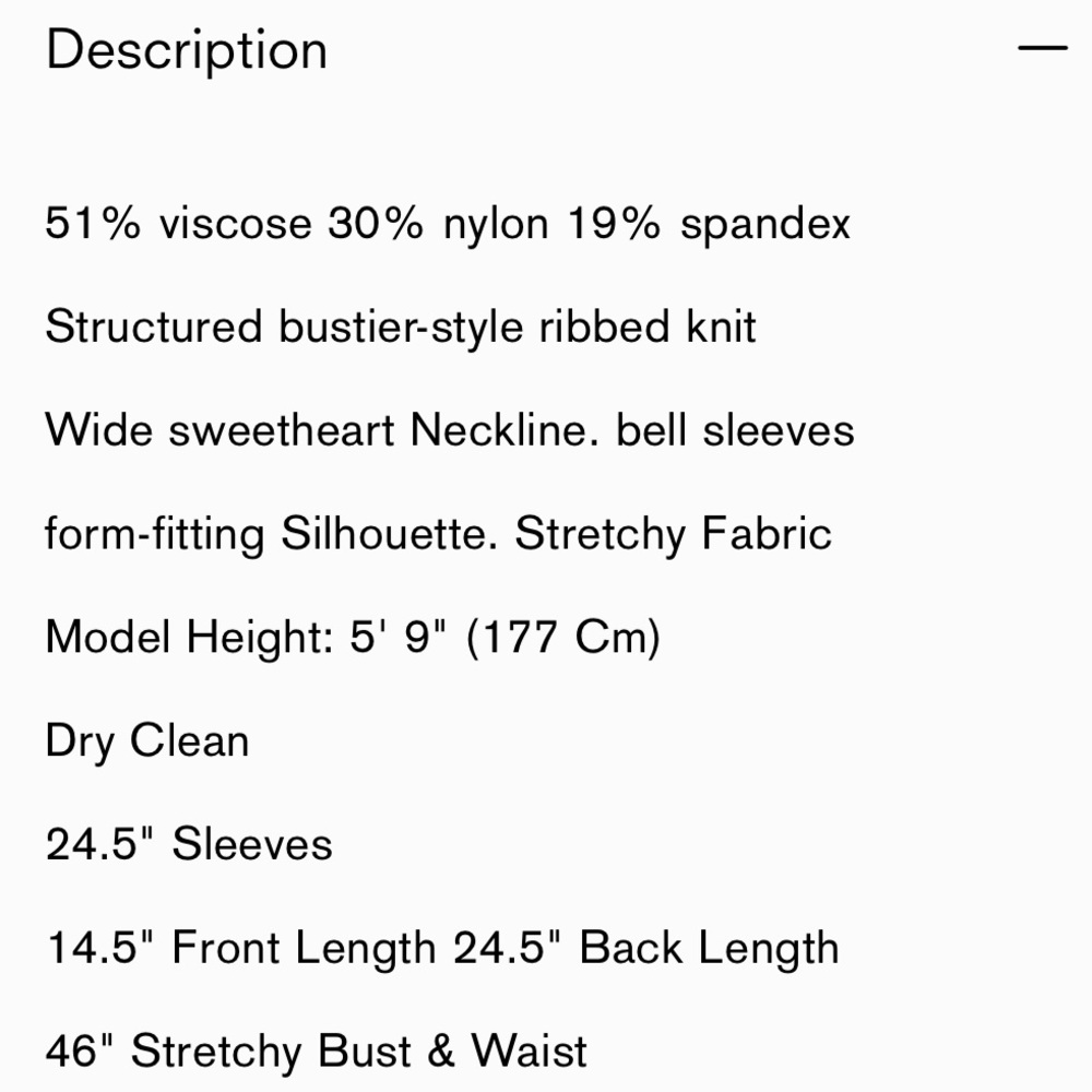 Sweetheart Neck Ribbed Top. - Picture 4 of 4